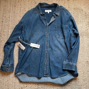 Aritzia denim Shirt